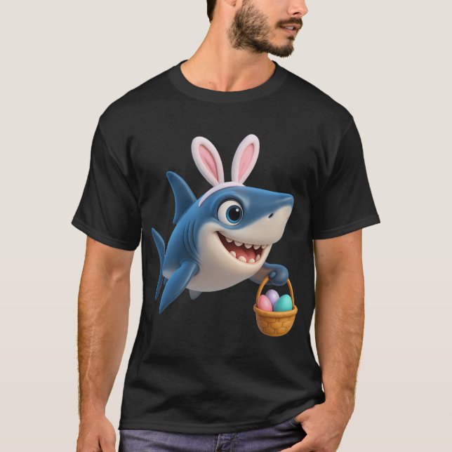 Påskkorthaj T Shirt (Framsida)