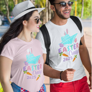 Påskkryssning Anpassat År Kanin Skepp  T Shirt