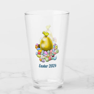 Påskkyckling & Ägg Glaskopp