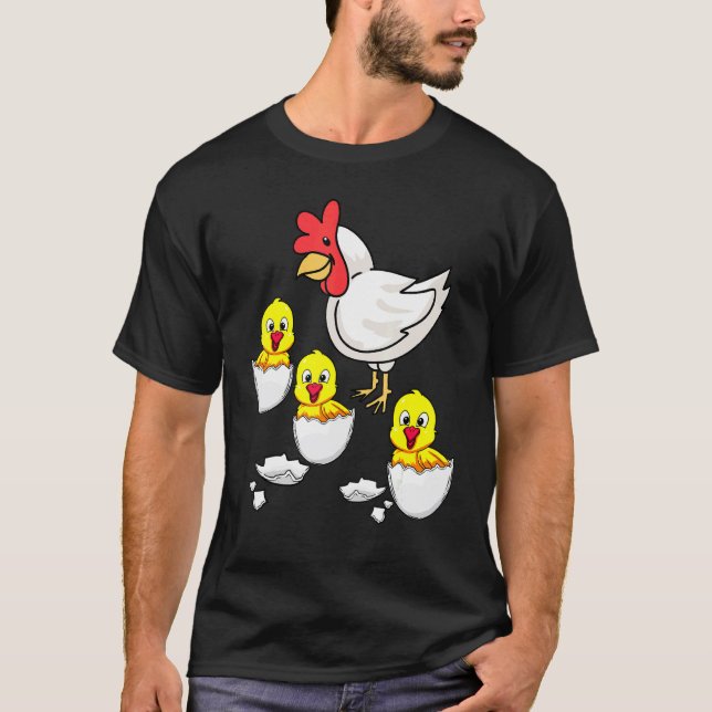 Påskkyckling Kyckling Barn T Shirt (Framsida)