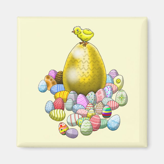 Påskkycklingägg Magnet (Framsidan)