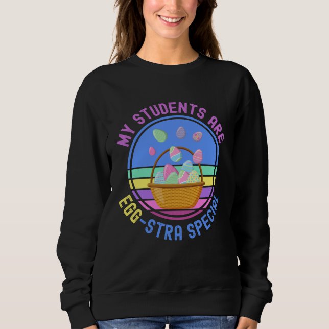 Påsklärare för skolan Mina elever är ägg str T Shirt (Framsida)