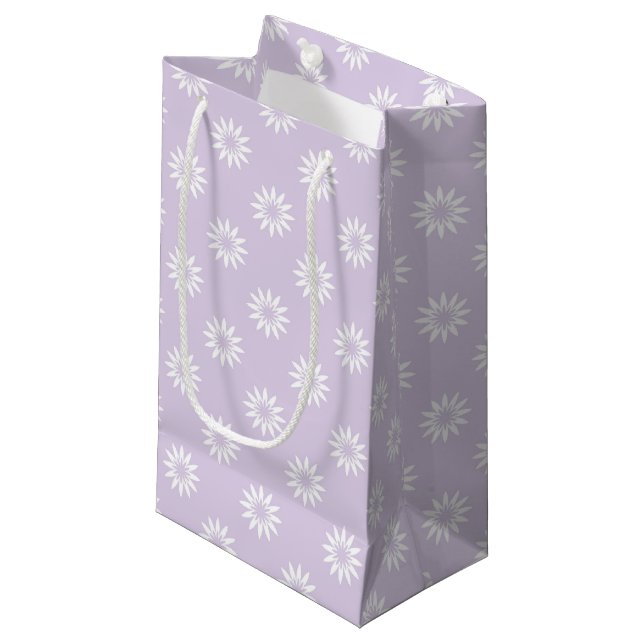 PÅSKLAVENDER MED VITA PRÄSTHATTAR (Framsidan Vinklad)
