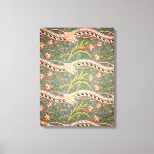 Påsklilja Chintz', 1875 Canvastryck