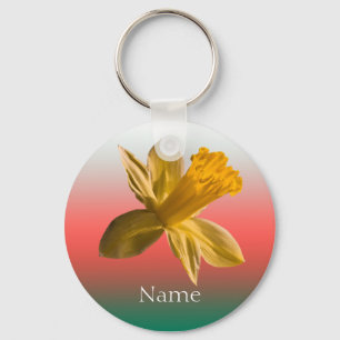 Påsklilja Keychain Nyckelring
