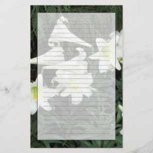 Påsklilja (Lilium regale) Brevpapper