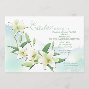 Påskliljainbjudan Inbjudningar