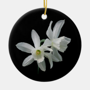 Påskliljajulprydnad Julgransprydnad Keramik