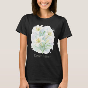 Påskliljor Akvarell - Vårens blomster Elegans T Shirt