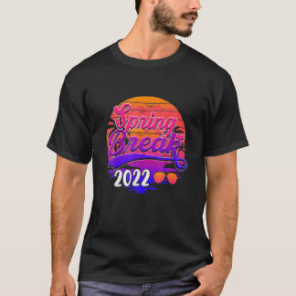 Påsklov 2022-familjen Påsklov Solnedgång 2 T Shirt