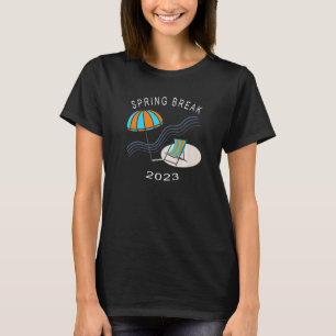 Påsklov 2023 Paraplystolar för persikor T Shirt