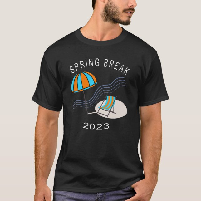 Påsklov 2023 Paraplystolar för persikor T Shirt (Framsida)