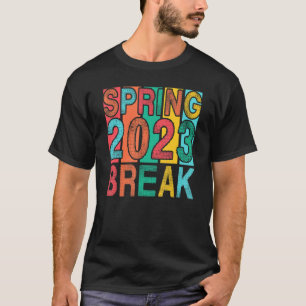 Påsklov 2023 Women College Student Florida be T Shirt