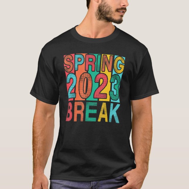 Påsklov 2023 Women College Student Florida be T Shirt (Framsida)