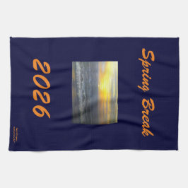 "PÅSKLOV 2026 OCEAN SUNSET KITCHEN TOWEL" KÖKSHANDDUK