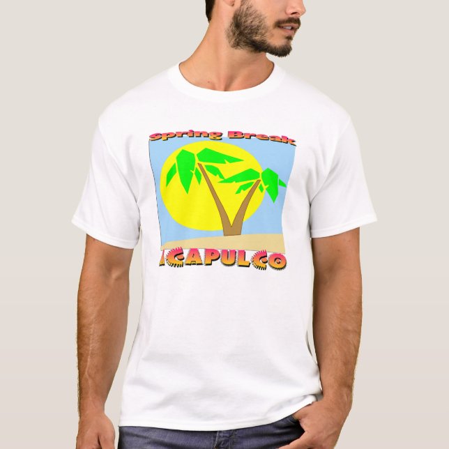 Påsklov Acapulco Tee Shirt (Framsida)