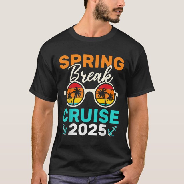 Påsklov Cruise 2025 for Family Matching Cruis T Shirt (Framsida)