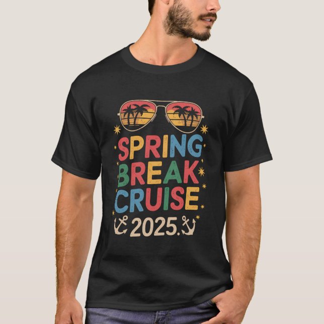 Påsklov Cruise Squad 2025 T Shirt (Framsida)