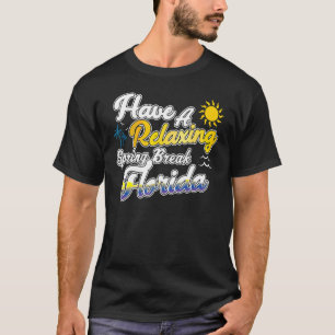 Påsklov Florida Vacation Resa Mode T Shirt