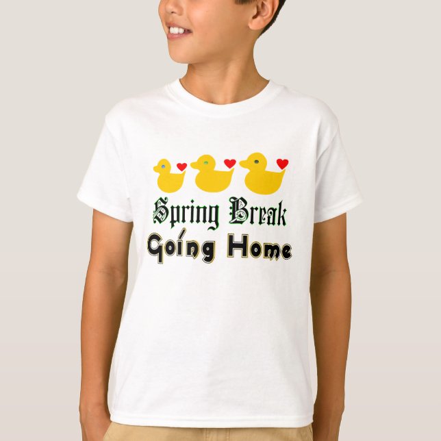 ♫ Påsklov-Going Home Ankor Kids' T-Shirt ♥ ♪ (Framsida)