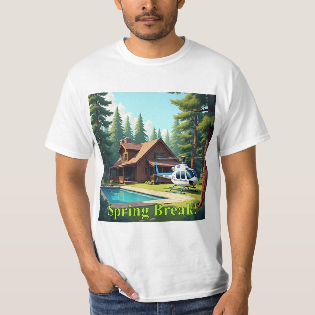 PÅSKLOV i SKOGEN T Shirt (Framsida)