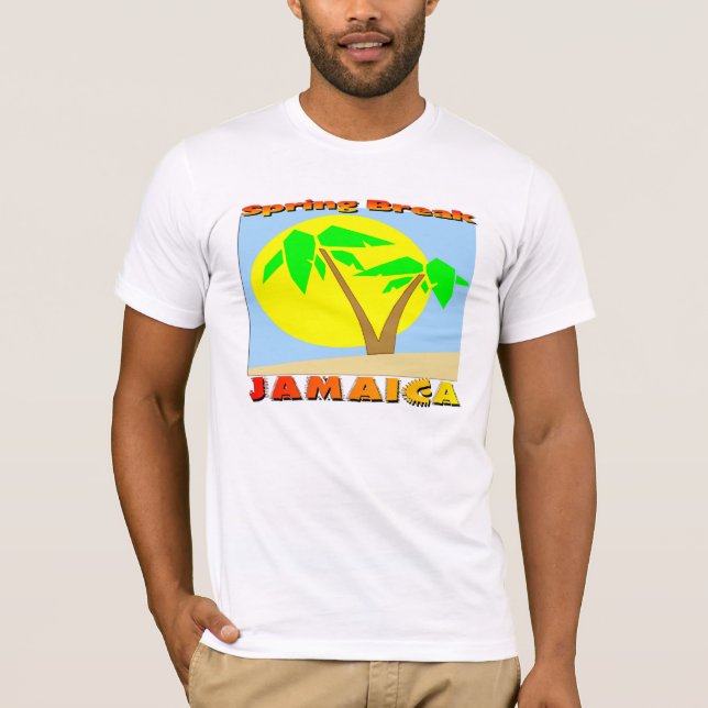 Påsklov Jamaica Tee Shirt (Framsida)