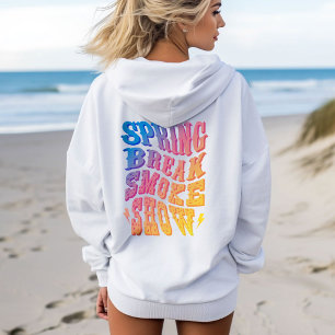 Påsklov Smoke Show Western Stil Rainbow T Shirt