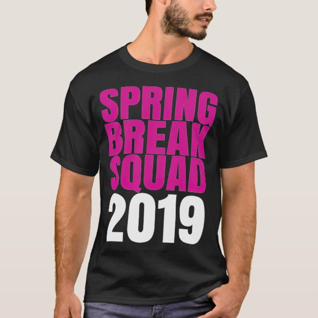 Påsklov Squad 2019 african back - T Shirt (Framsida)