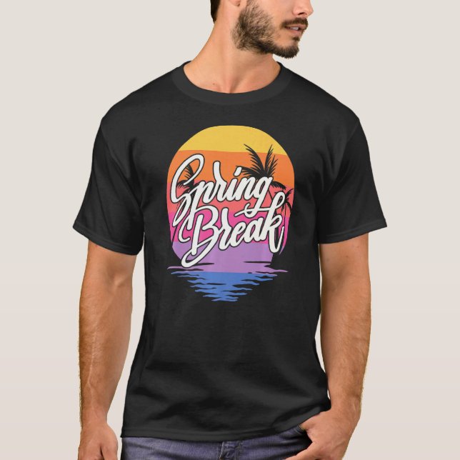 Påsklov Squad 2022 Retro Påsklov 2022 T Shirt (Framsida)