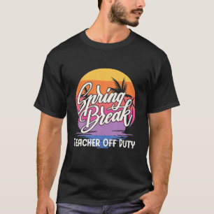 Påsklov Squad 2022 Retro Påsklov Lärare T Shirt
