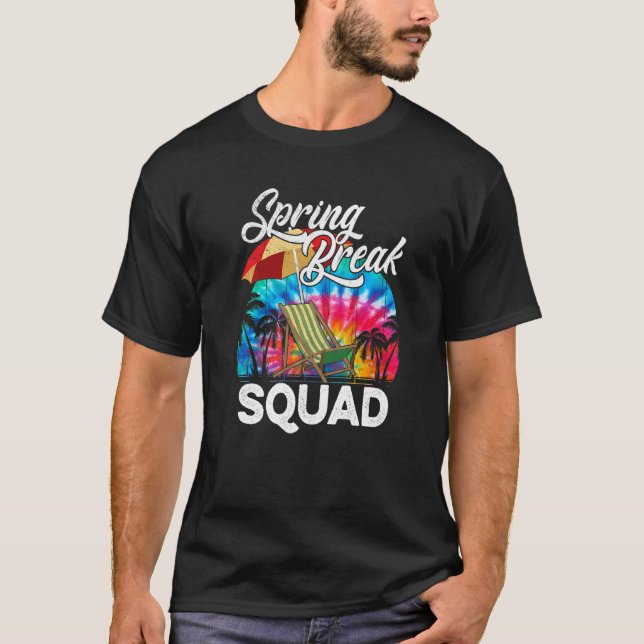 Påsklov Squad 2022 Retro Påsklov Lärare T Shirt (Framsida)