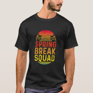Påsklov Squad 2022 Retro Vintage Sunset Match T Shirt