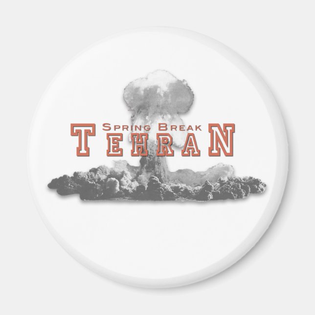 Påsklov Tehran Iran Magnet (Framsidan)