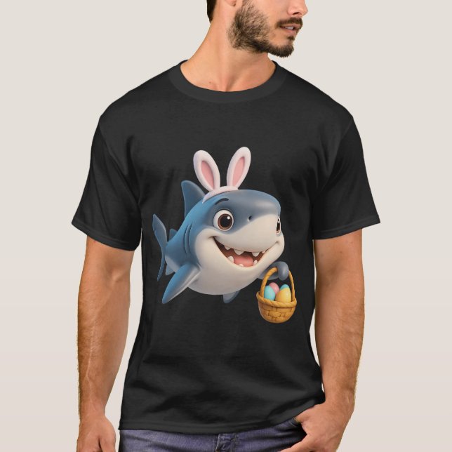 Påskmakrillhaj T Shirt (Framsida)