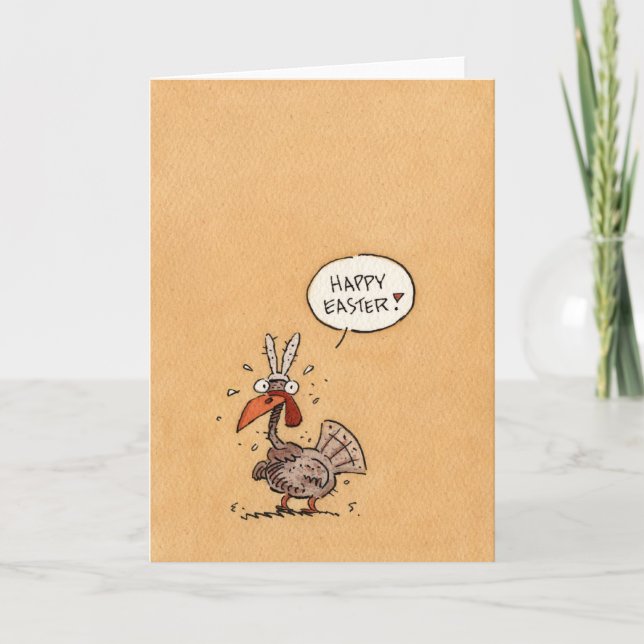 Påskmaskerad Helgkort (Framsida)