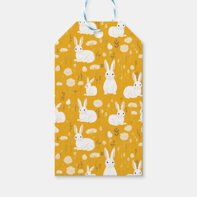 Påskmorgon Delights Presentetikett (Framsidan)