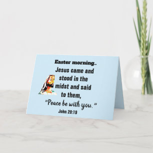 PÅSKMORGON, JESUS KOM KORT