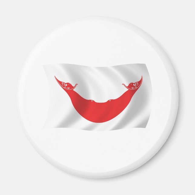 Påskö Flagga Magnet (Framsidan)