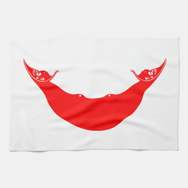 Påsköflagga Kökshandduk (Horisontell)