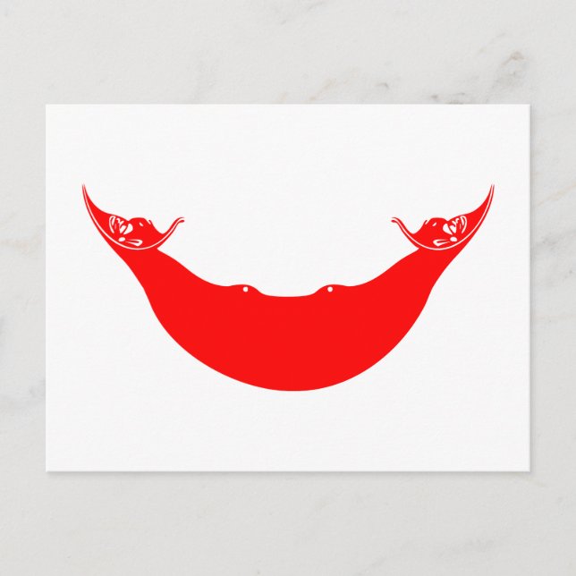 Påsköflagga Vykort (Framsida)