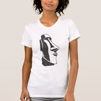 PåsköMoai Head staty Tee Shirt