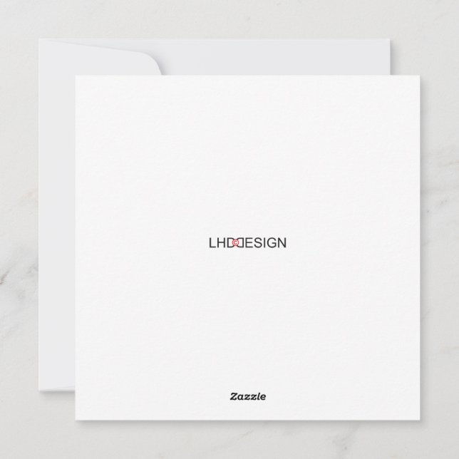 Påskönskningar  julkort (Baksida)