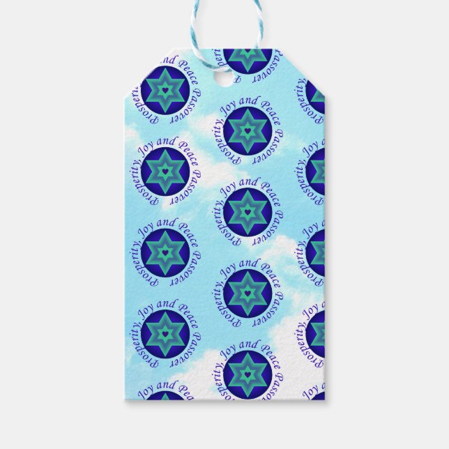 Påskönskningar Presentetikett (Framsidan)