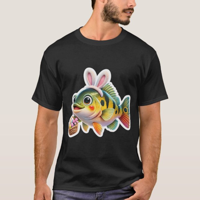 Påskpåfågelbass 2 t shirt (Framsida)