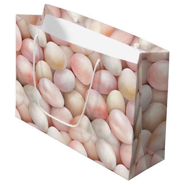 Påskpersikor rosa ägg   (Framsidan Vinklad)