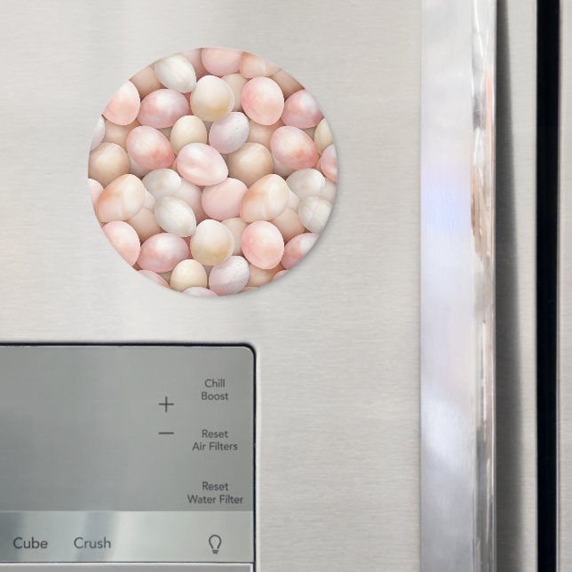 Påskpersikor Rosa Ägg   Magnet (In Situ (Fridge))