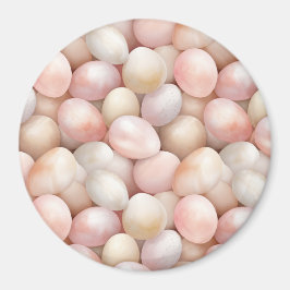 Påskpersikor Rosa Ägg Magnet