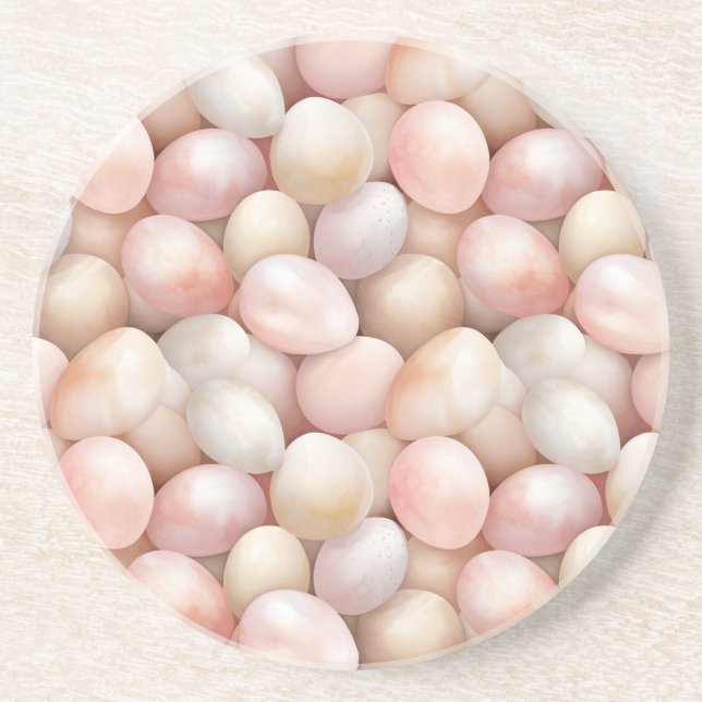 Påskpersikor Rosa Ägg   Underlägg (Framsidan)