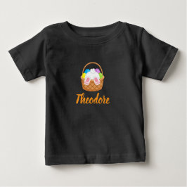 Påskpersonlig baby fin jersey t-shirt
