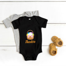 Påskpersonlig babybodysuit